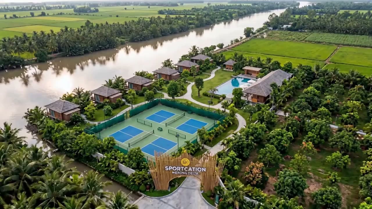 The Ultimate Pickleball Retreat in the Mekong Delta